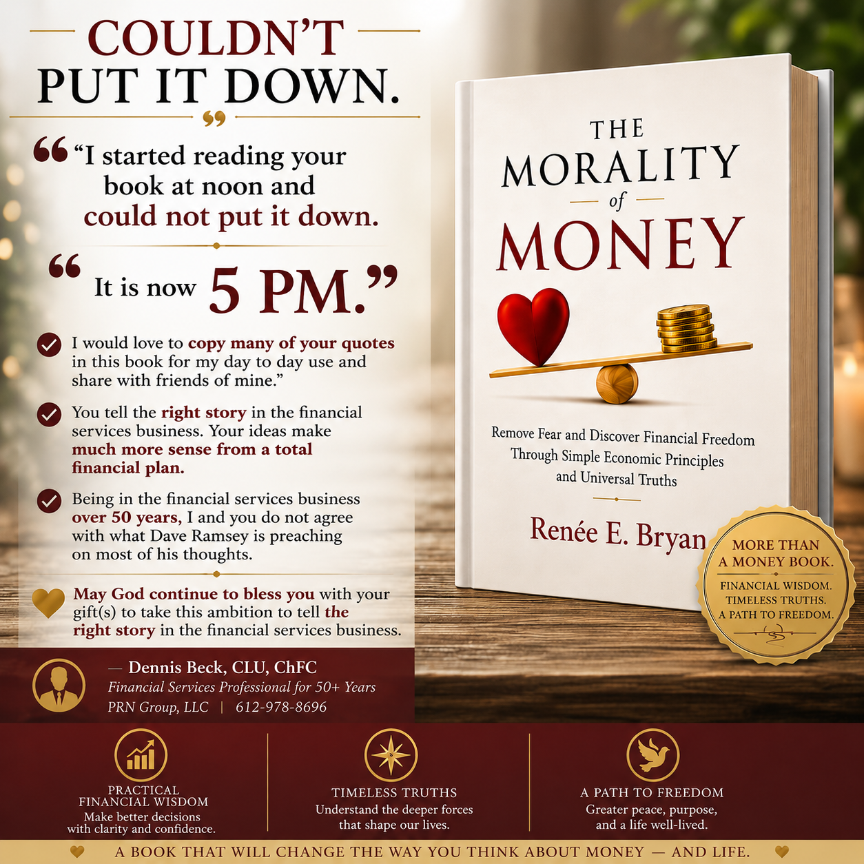 Dennis Beck review for The Morality of Money